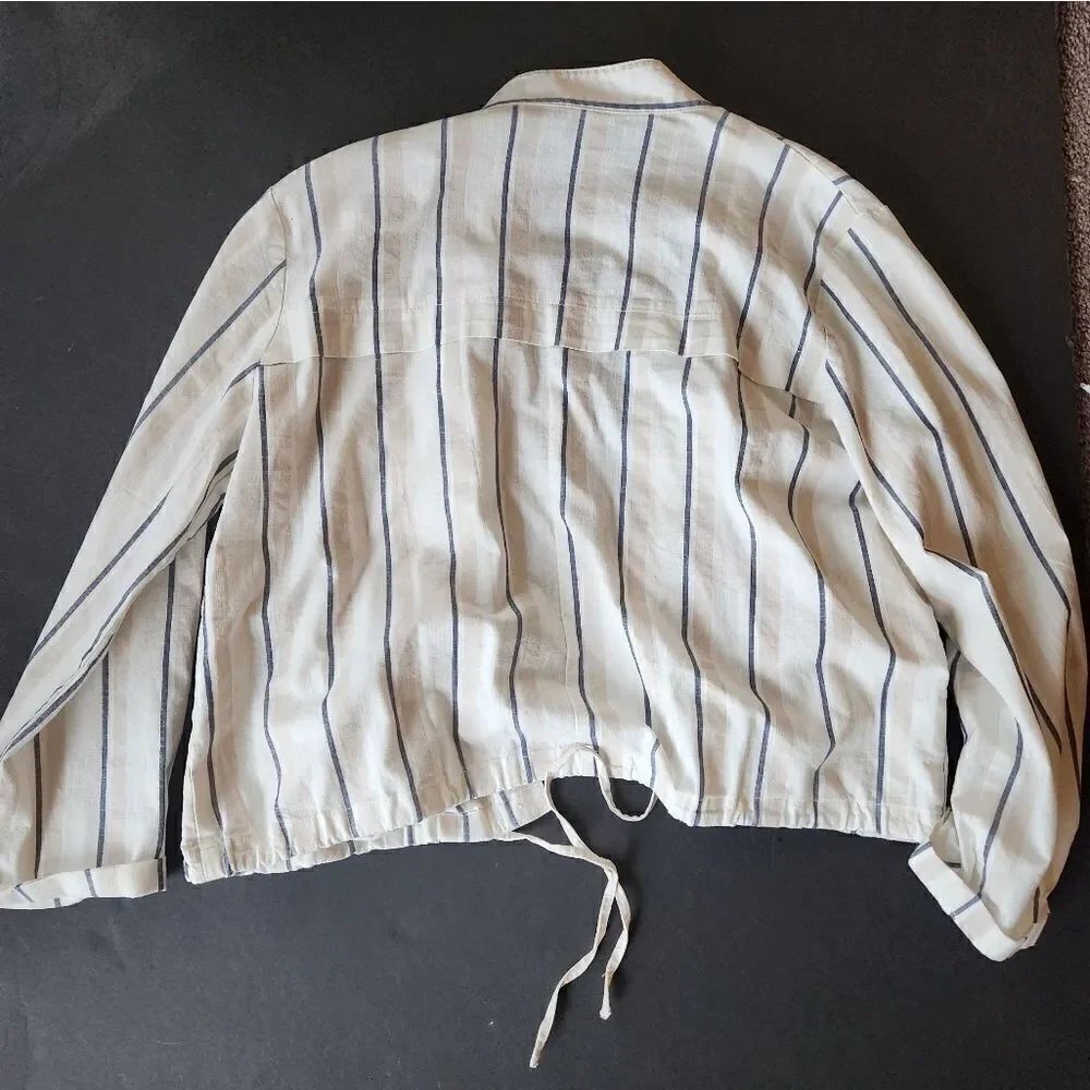 NWT Loft Striped Lightweight Jacket - Picture 8 of 10